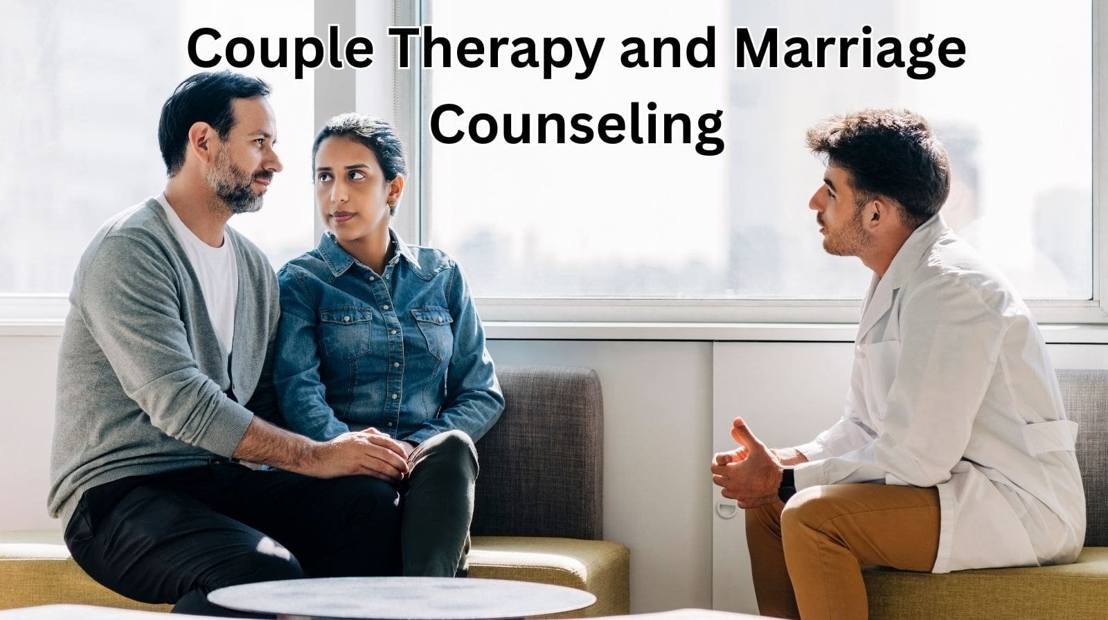 Professional couple therapy session for relationship improvement