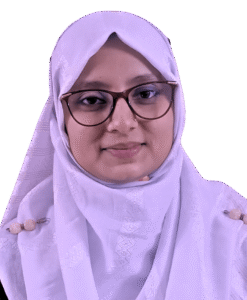 Umme Sulaim Assoc. Educational Psychologist, Expert in Adult Mental health,(Anxiety, Adolescence issue, Parenting, Panic etc.), Therapy Approaches: CBT, TA, Mindfulness, Relaxation, Couple Counseling.